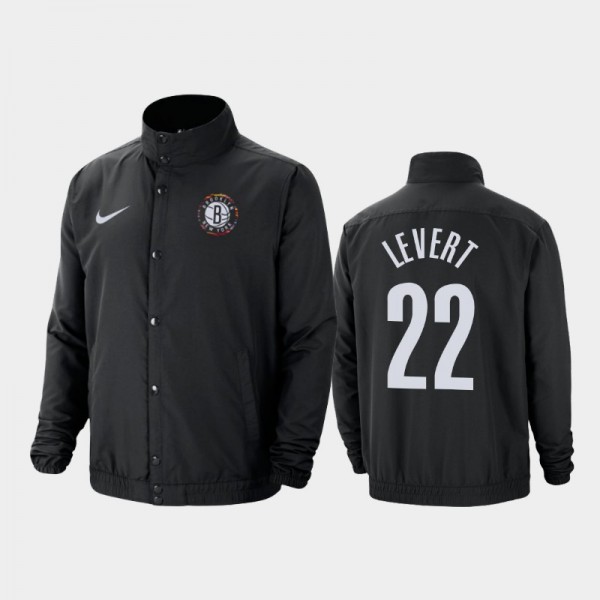 Caris LeVert Brooklyn Nets #22 Men's City Edition 2019-20 DNA Lightweight Jacket - Black