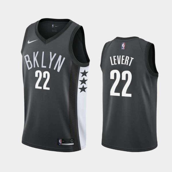Caris LeVert Brooklyn Nets #22 Men's Statement 2019 season Jersey - Black